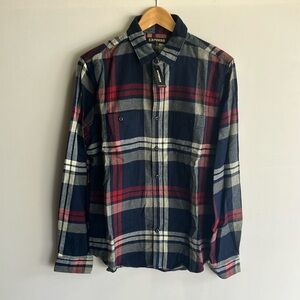 Express Plaid Button-Up Shirt